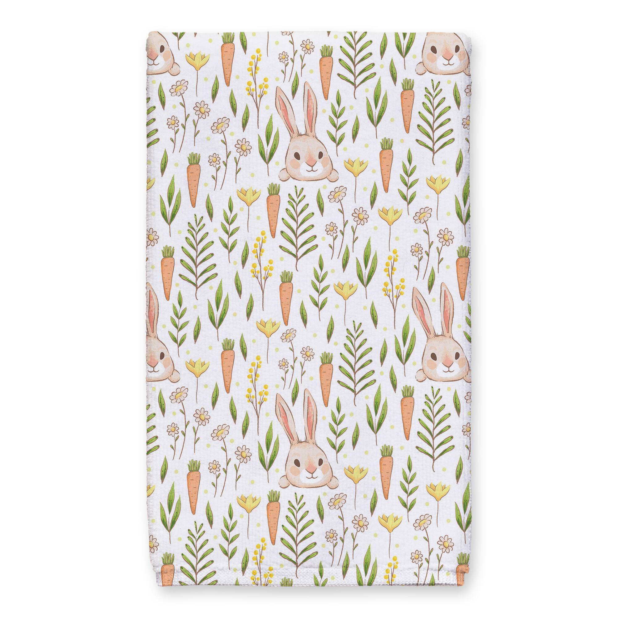 Carrot Pattern Towel Set